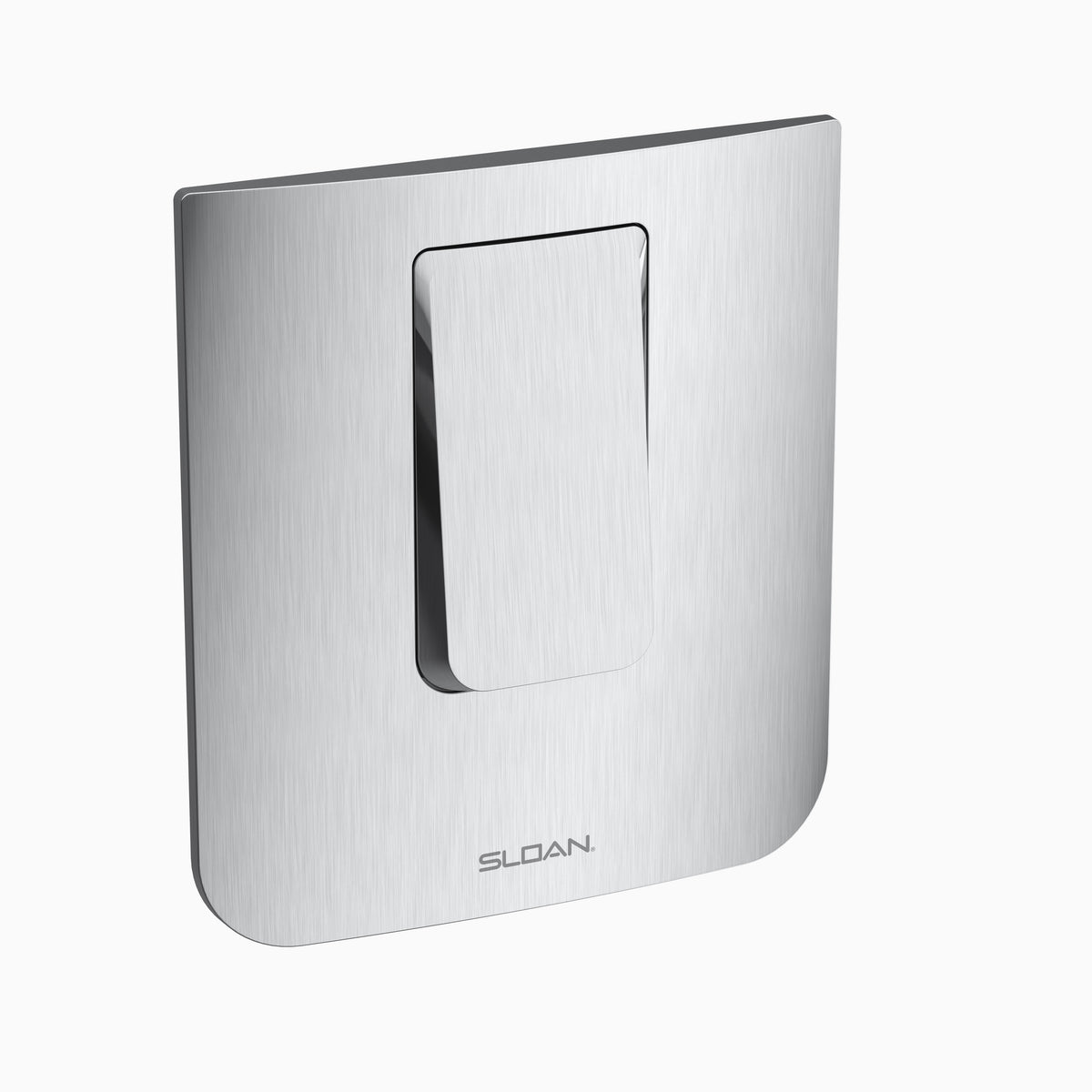Sloan CX 158-1.28 Concealed Manual Flushometer, 1.28 gpf, Rear Spud, Brushed Stainless