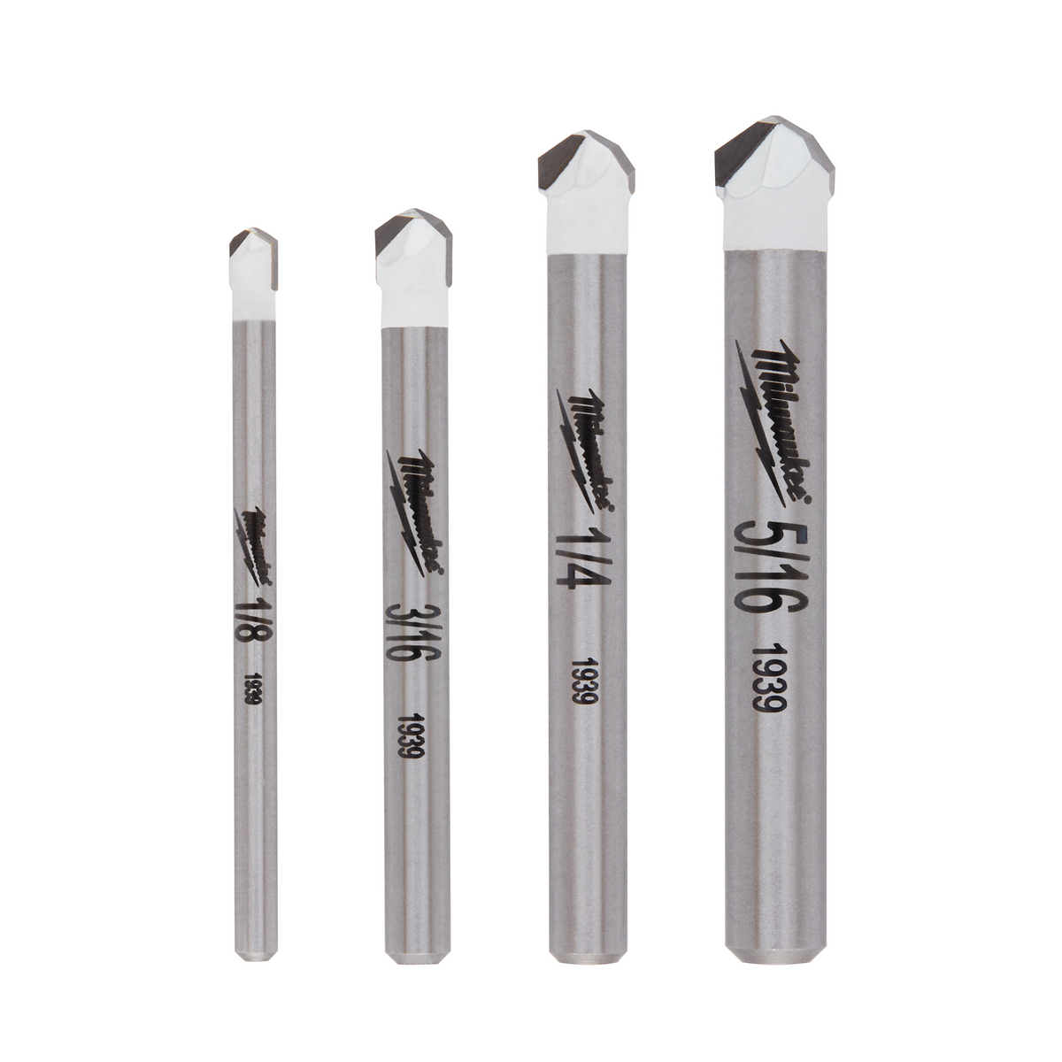 Milwaukee 48-20-8998 4 PC Granite and Stone Bit Set (Pack of 5)