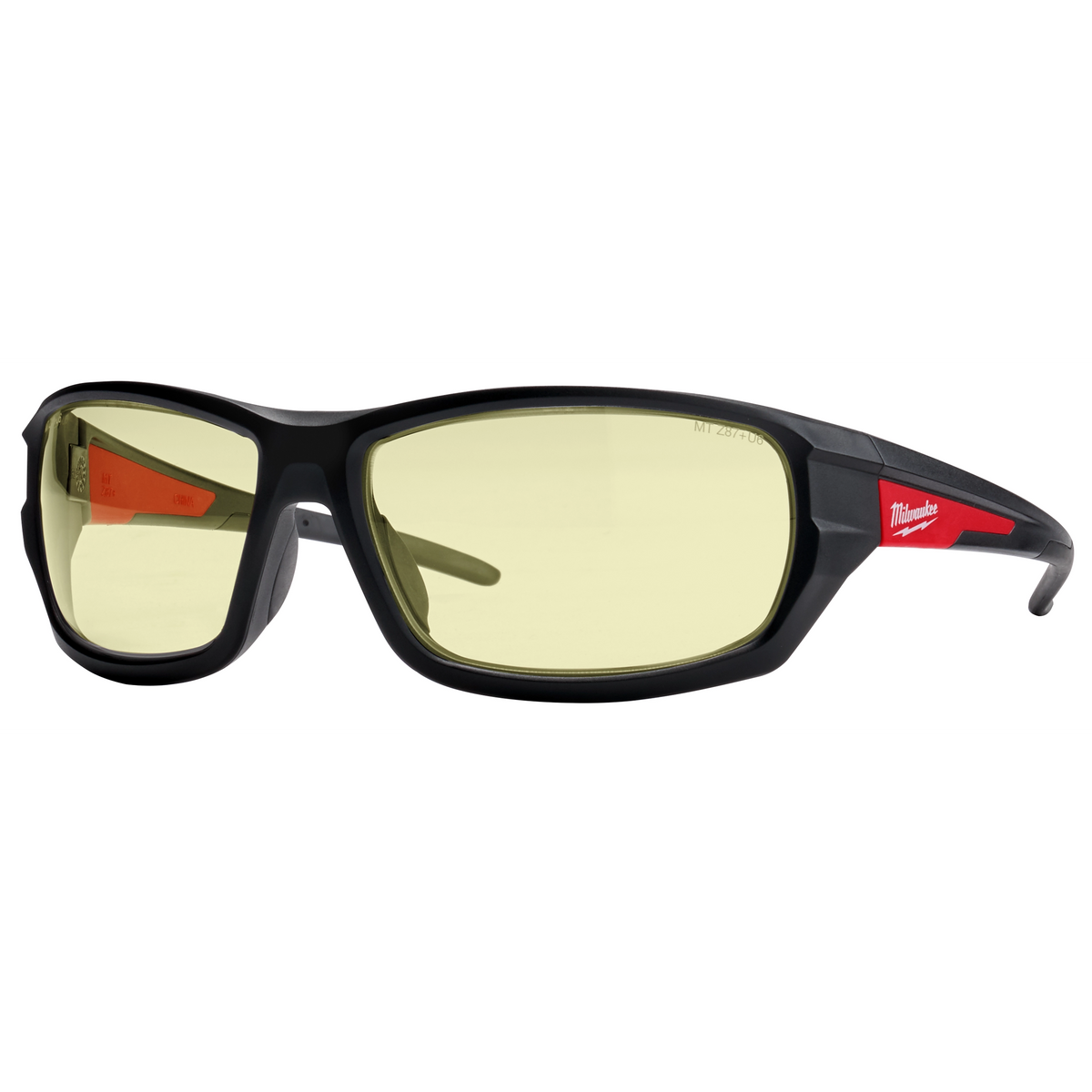 Milwaukee 48-73-2120 Performance Safety Glasses - Yellow Fog-Free Lenses (Pack of 6)