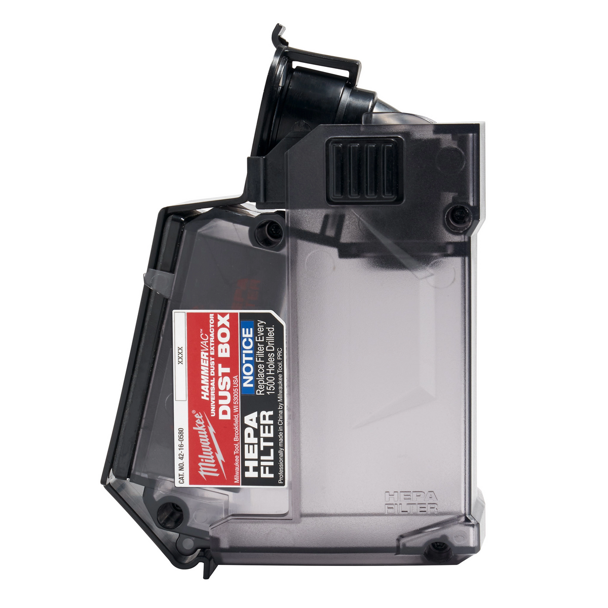 Milwaukee 49-90-2343 M12 HAMMERVAC Universal Dust Extractor Dust Box