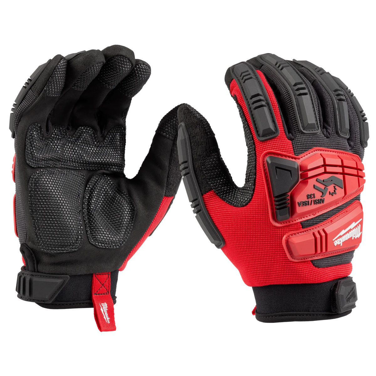 Milwaukee 48-73-8550 Impact Wrecking Work Glove - S (Pack of 6)