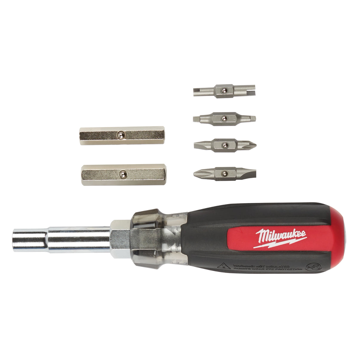 Milwaukee 48-22-2881 13in1 Cushion Grip Screwdriver with Schrader Bit