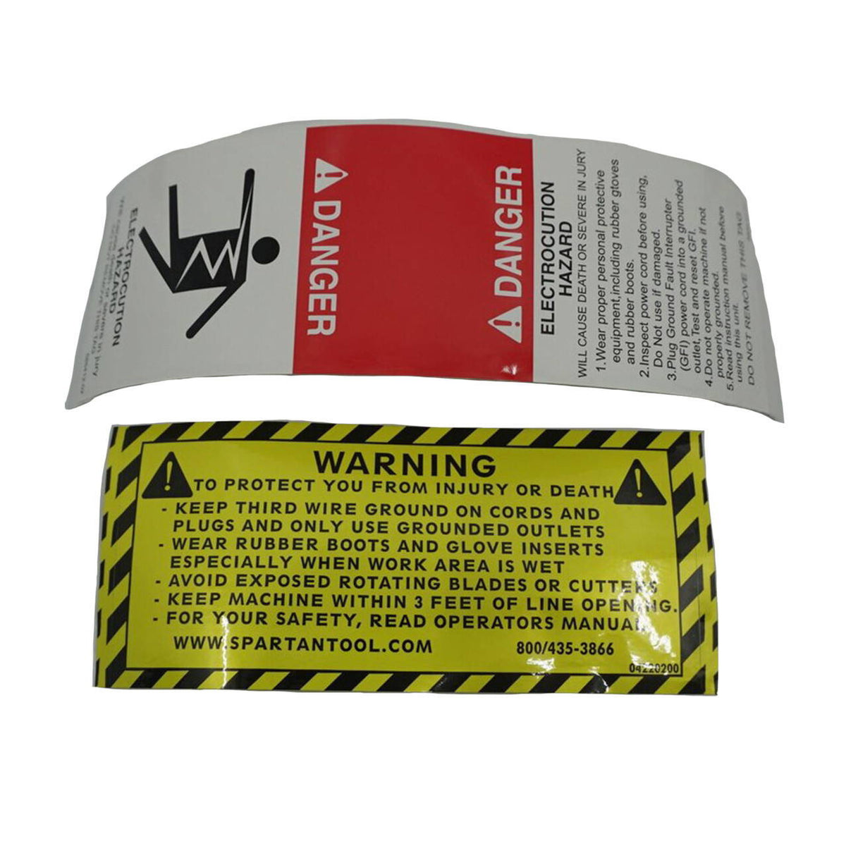 Spartan Tool Model 1065 Complete Decal Package 44282500