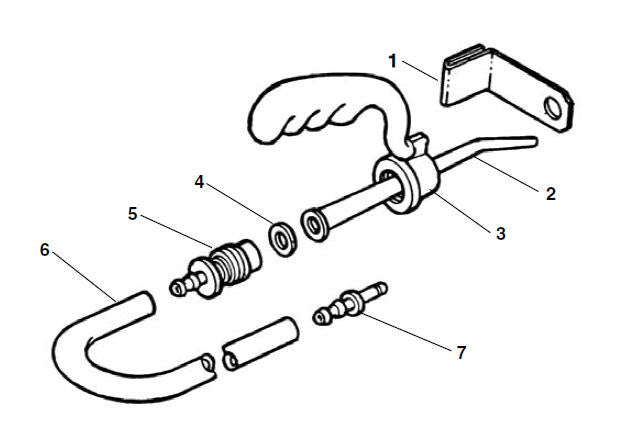 RIDGID 97110 Spout Bracket Assembly, for 300 Power Drive