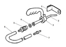 RIDGID 97110 Spout Bracket Assembly, for 300 Power Drive