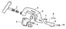 RIDGID 33400 Roll Housing Assembly, for 300 Compact Threading Machine
