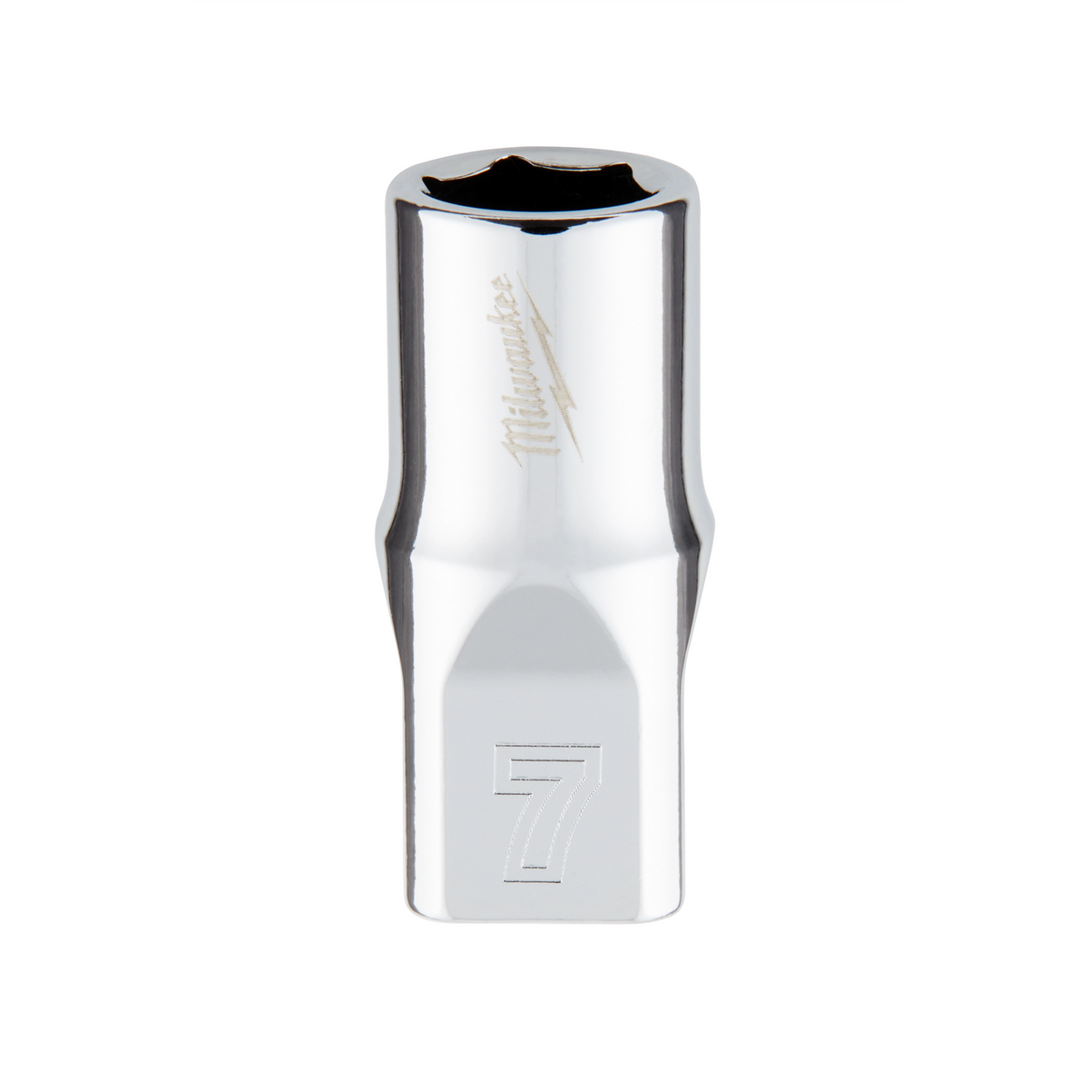 Milwaukee 45-34-9033 1/4" Drive 7mm Metric Socket with FOUR FLAT Sides