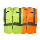 Milwaukee 48-73-5033 Class 2 High Visibility Orange Safety Vest - 2XL/3XL (Pack of 12)