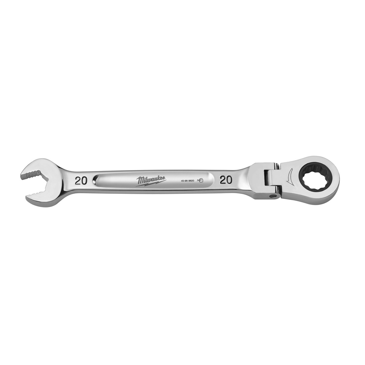 Milwaukee 45-96-9620 20mm Flex Head Ratcheting Combination Wrench