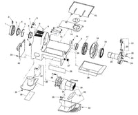 RIDGID 58277 Baffle Screen Assembly, for 1215 Threading Machine