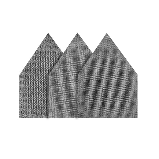 Milwaukee 48-80-5405 Assorted 80, 120 & 180 Grit Mesh Sanding Sheets for M12 FUEL Orbital Detail Sander (Pack of 36)