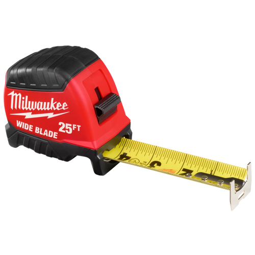 Milwaukee 48-22-1225 25ft Wide Blade Tape Measure (Pack of 5)