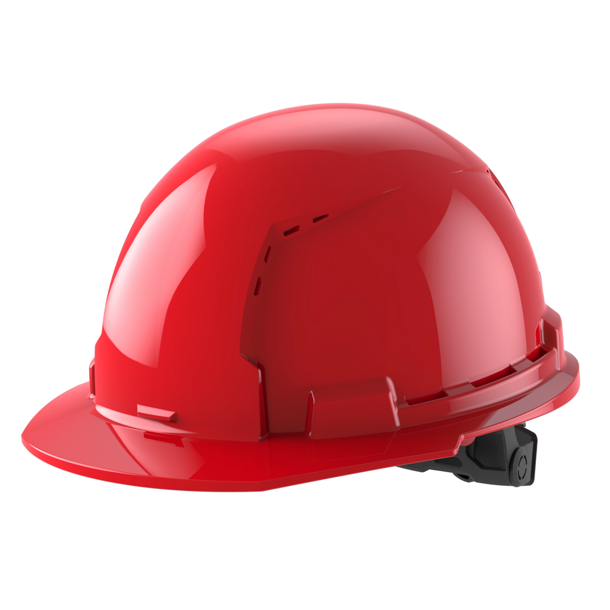 Milwaukee 48-73-1228 BOLT Red Front Brim Vented Hard Hat w/6pt Ratcheting Suspension (USA) - Type 1, Class C (Pack of 5)