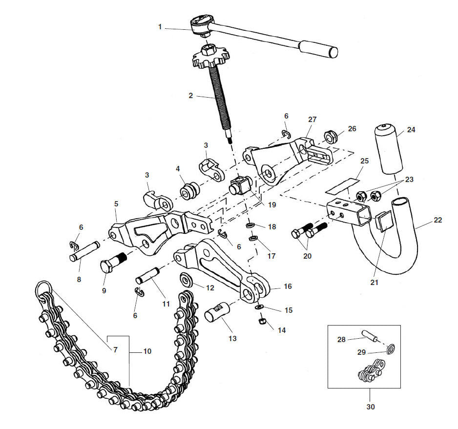 RIDGID 71812 Center Arm, for No. 226 In-Place Soil Pipe Cutter