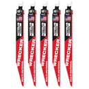 Milwaukee 48-00-5572 9" WRECKER with NITRUS Carbide SAWZALL Blade for Multi-Material (5 PK)