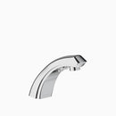 Sloan Optima EBF-187 0.5 GPM Battery-Powered Sensor Faucet, Polished Chrome, 8" Trim Plate, Below-Deck Thermostatic Mixer