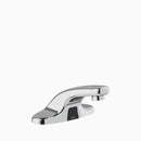 Sloan Optima EBF-650 0.5 GPM Battery/Turbine-Powered Sensor Faucet, Polished Chrome, Below-Deck Manual Mixer