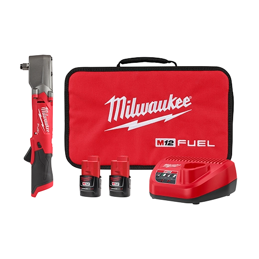 Milwaukee 2565-22 M12 FUEL 1/2" Right Angle Impact Wrench w/ Friction Ring Kit