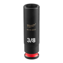 Milwaukee 49-66-6017 SHOCKWAVE Impact Duty 1/4" Drive 3/8" Deep 6 Point Socket
