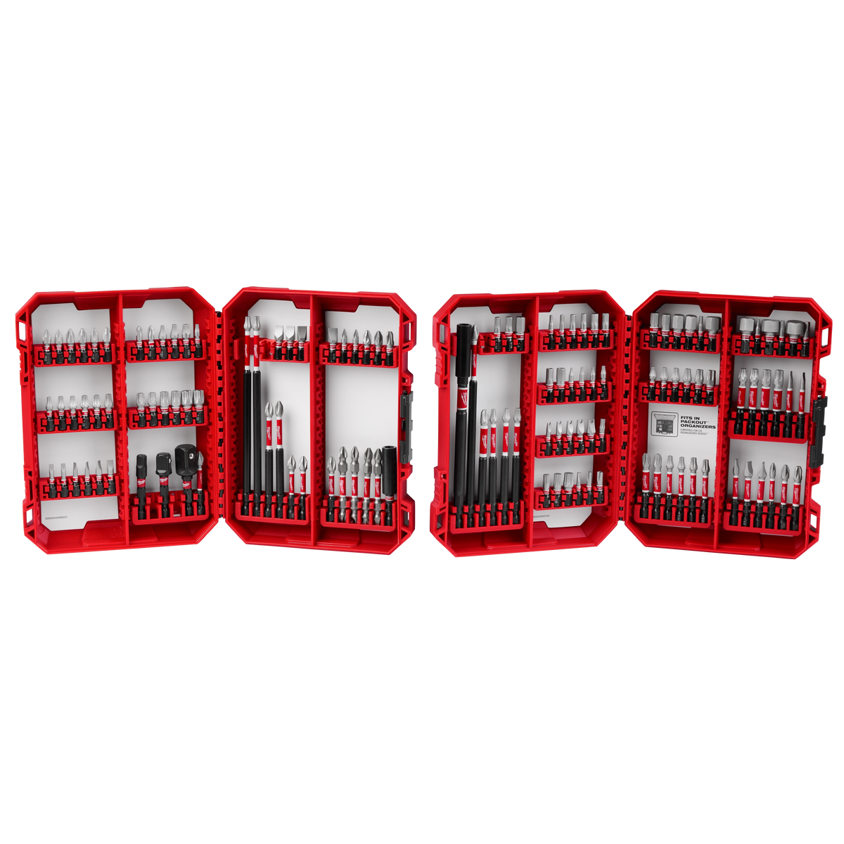 Milwaukee 48-32-4034 124PC SHOCKWAVE Impact Duty Driver Bit Auto Set