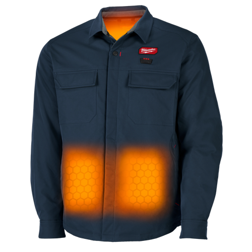 Milwaukee M103U-21S M12 Shirt Jacket - Navy S