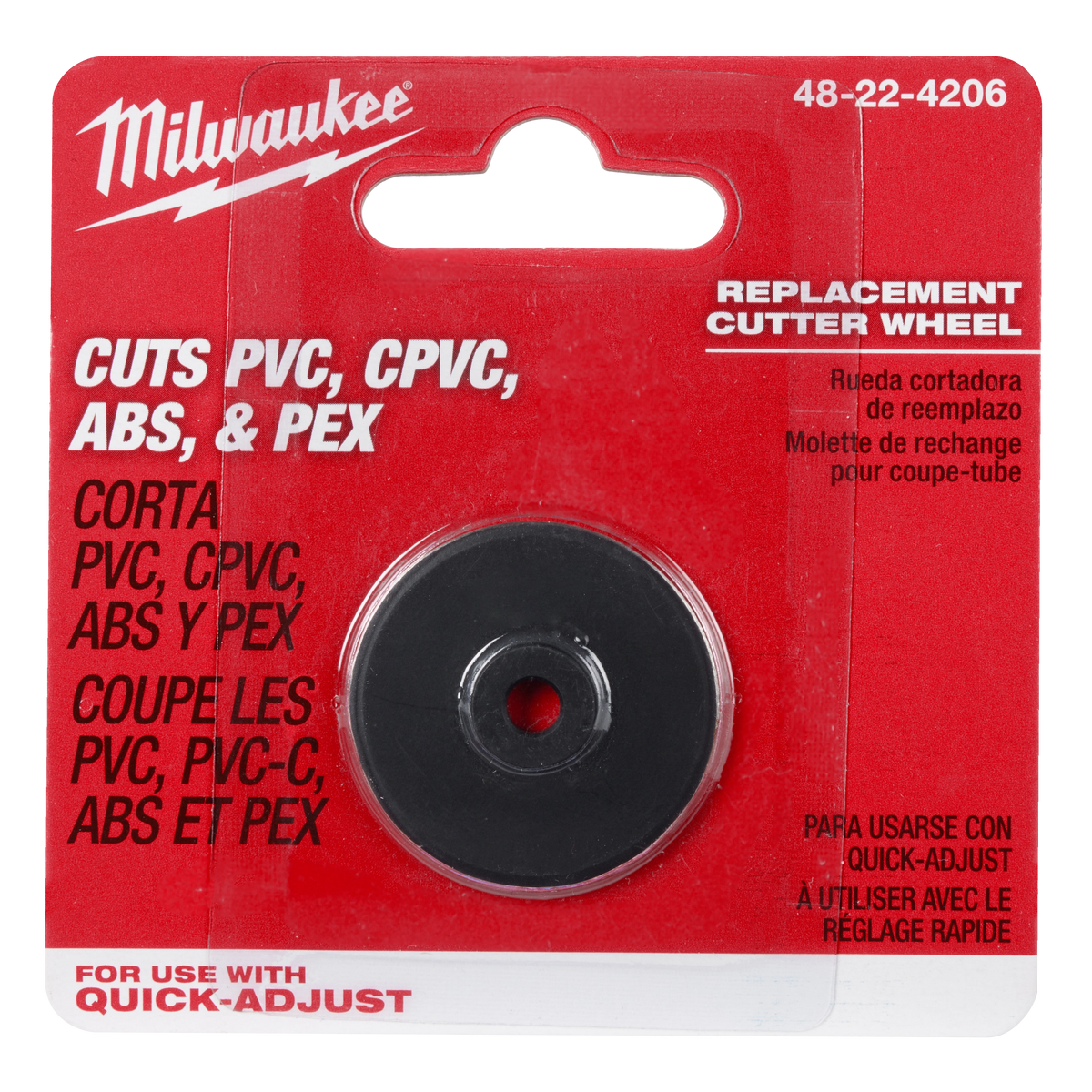 Milwaukee 48-22-4206 Cutter Wheel for PVC and PEX