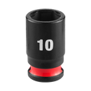 Milwaukee 49-66-6030 SHOCKWAVE Impact Duty 1/4" Drive 10MM Standard 6 Point Socket
