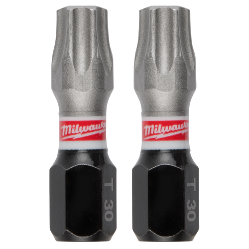 Milwaukee 48-32-4437 SHOCKWAVE Impact Duty 1" TORX T30 Insert Bits (Pack of 6)
