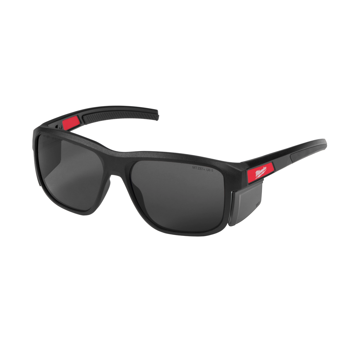 Milwaukee 48-73-2514 Full Frame Safety Glasses with Removable Side Shields – Tinted Anti-Scratch Lenses (Pack of 6)