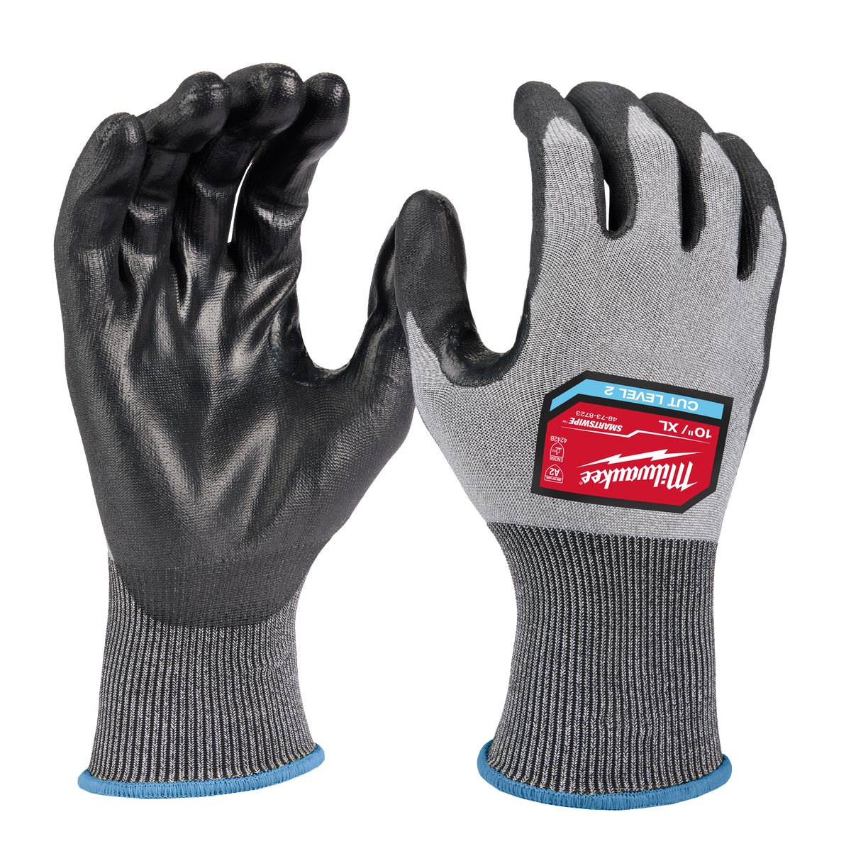 Milwaukee 48-73-8723B 12 Pair Cut Level 2 High Dexterity Polyurethane Dipped Gloves - XL