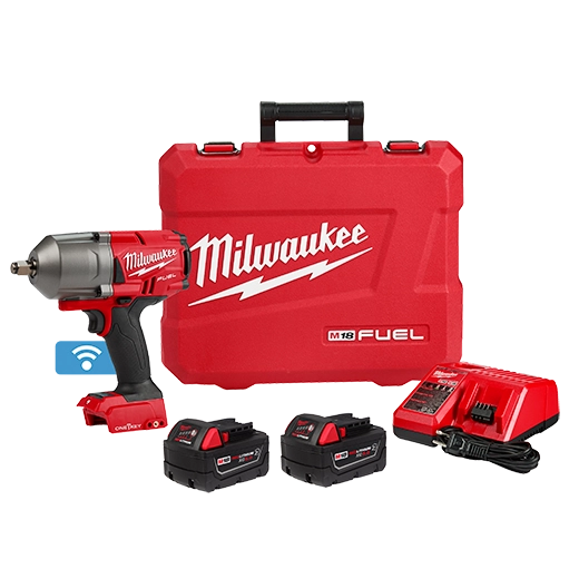 Milwaukee 2863-22R M18 FUEL w/ ONE-KEY High Torque Impact Wrench 1/2" Friction Ring Kit