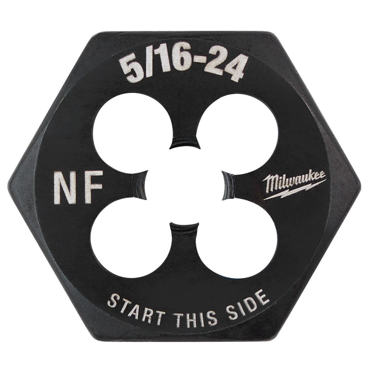 Milwaukee 49-57-5344 5/16"-24 NF 1-Inch Hex Threading Die