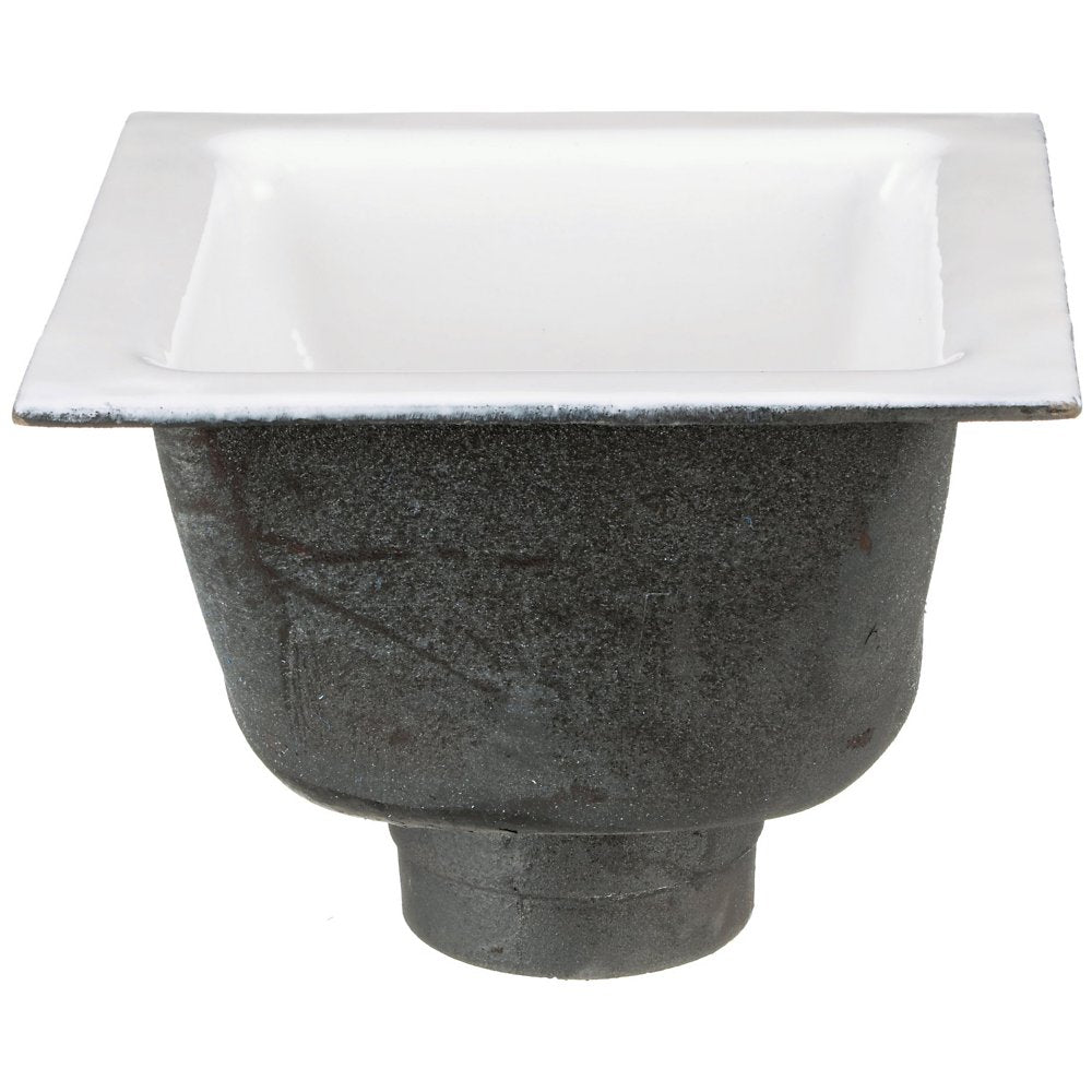 Zurn FD2375-PO3-H Floor Sink, Cast Iron, Push-On