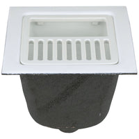 Zurn FD2376-NH2 Floor Sink, Cast Iron, No-Hub