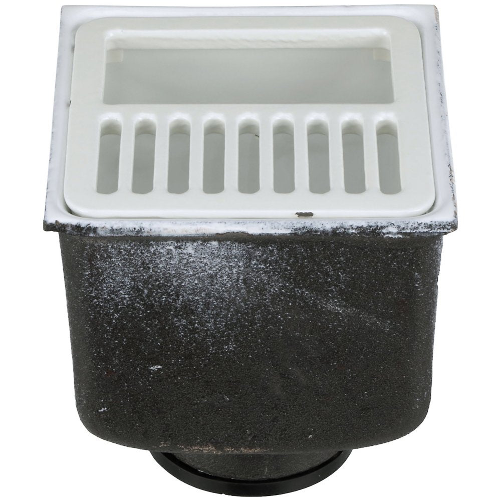 Zurn FD2378-PO3-H Floor Sink, Cast Iron, Push-On