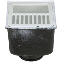 Zurn FD2378-PO3-H Floor Sink, Cast Iron, Push-On