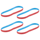 Milwaukee 48-80-7120 3/8” x 13” 120 Grit Bandfile Belts – 4 pack