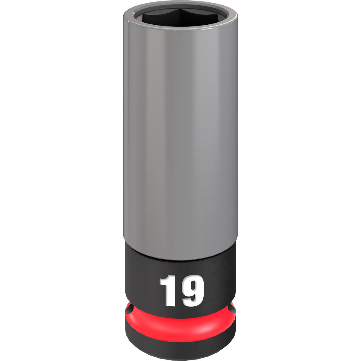 Milwaukee 49-66-7804 SHOCKWAVE Impact Duty 1/2 Drive 19MM Metric Lug Nut Wheel Socket
