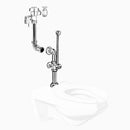 Sloan Royal BPW 1020-1.6 Concealed Manual Flushometer, 1.6 gpf, Top Spud, Polished Chrome, 2"-10-3/4" LDIM, 24V, ES (Solenoid)
