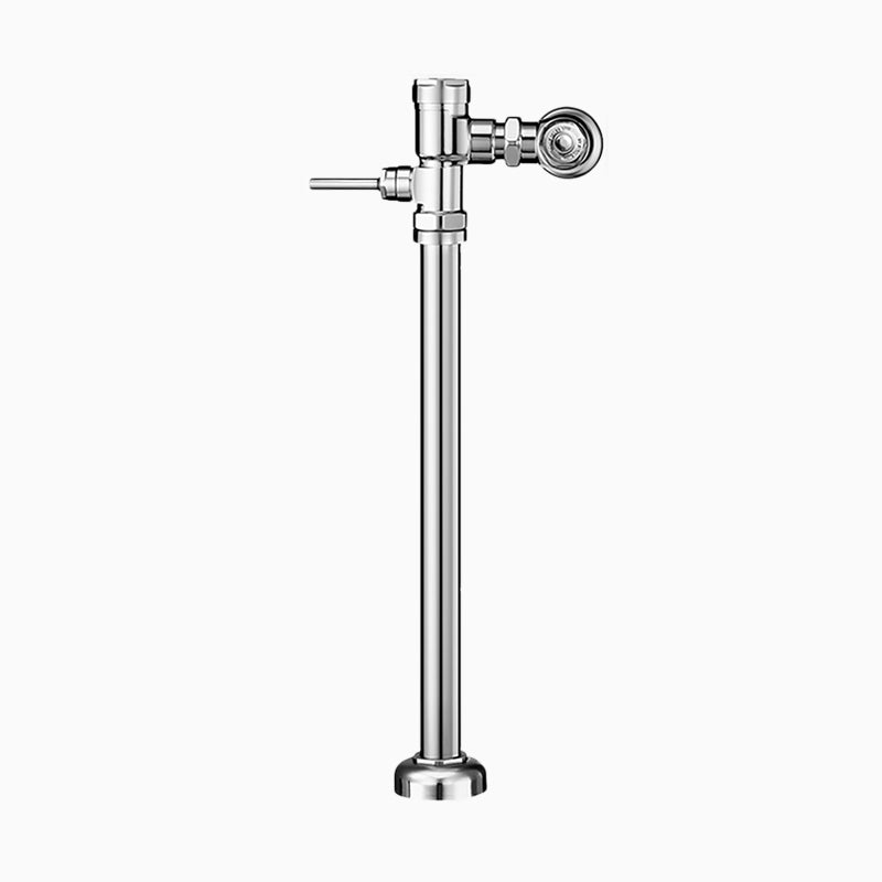 Sloan Gem-2 136-3.5 Exposed Manual Flushometer, 3.5 gpf, Top Spud, Polished Chrome