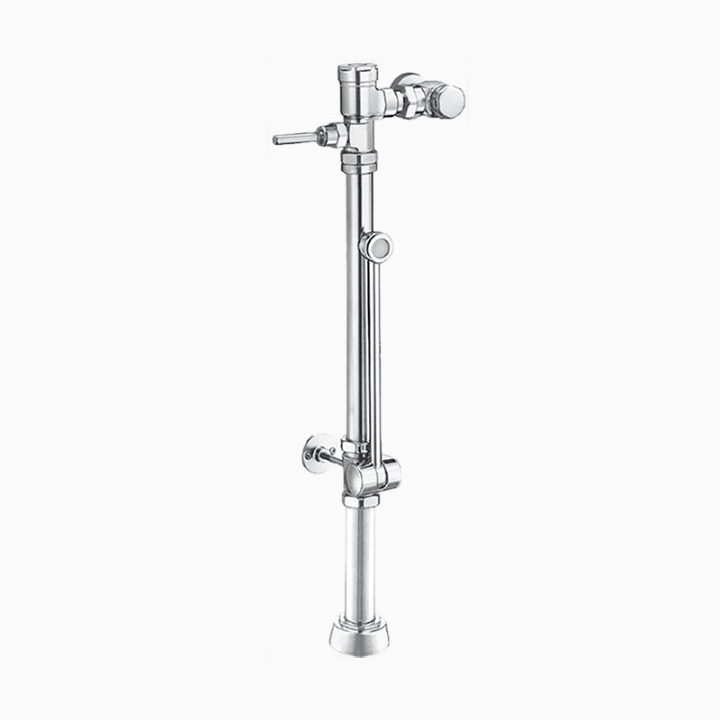 Sloan Gem-2 BPW 1000-1.6 Exposed Manual Flushometer, 1.6 gpf, Top Spud, Polished Chrome