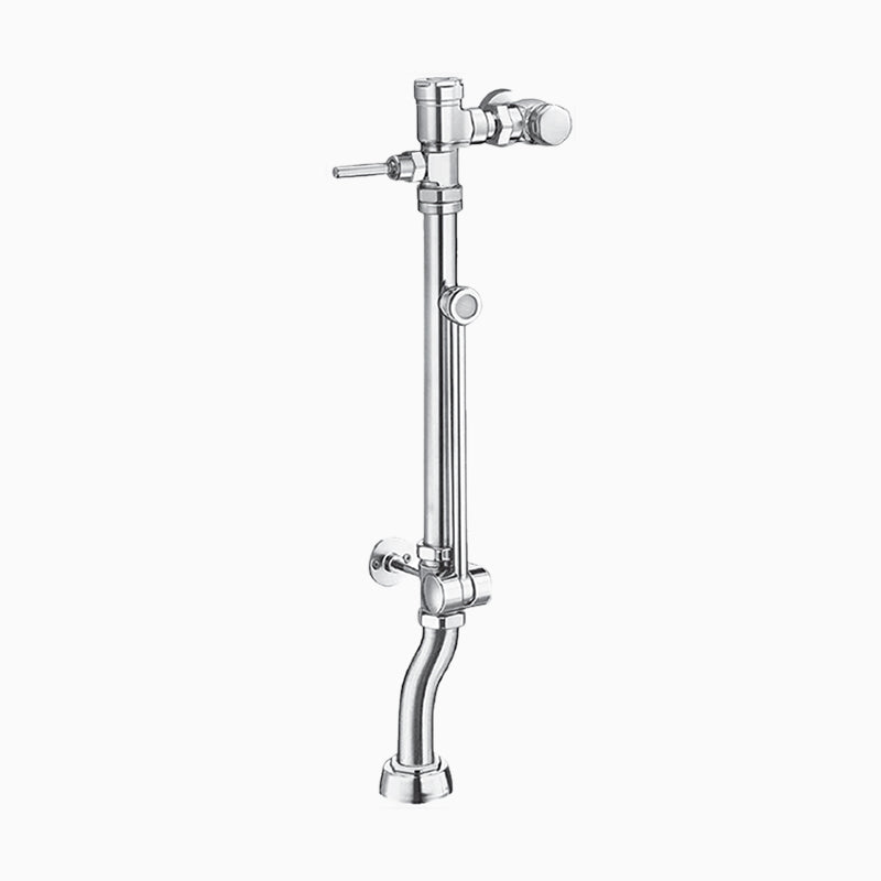 Sloan Gem-2 BPW 1150-1.28 Exposed Manual Flushometer, 1.28 gpf, Top Spud, Polished Chrome