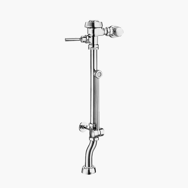 Sloan Royal BPW 1000-1.6 Exposed Manual Flushometer, 1.6 gpf, Top Spud, Polished Chrome, 1" Offset, F31AA