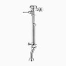 Sloan Regal BPW 1000-1.6 Exposed Manual Flushometer, 1.6 gpf, Top Spud, Polished Chrome, 2" Offset, F190
