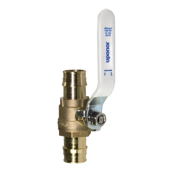 Uponor LFC4821515SS ProPEX LF Brass Commercial Ball Valve (full port), SS Ball and Stem 1-1/2" PEX x 1-1/2" PEX