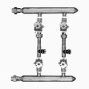Sloan MCR-102-A PWT System 2-Line Mixing Manifold