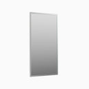 Sloan MF Angle Frame Restroom Mirror, 18 x 36 in, Brushed Nickel