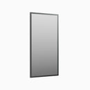 Sloan MF Angle Frame Restroom Mirror, 18 x 36 in, Graphite