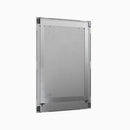 Sloan MF Angle Frame Restroom Mirror, 24 x 36 in, Brushed Nickel