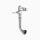 Sloan Naval 121-1.6 Exposed Manual Flushometer, 1.6 gpf, Rear Spud, Polished Chrome